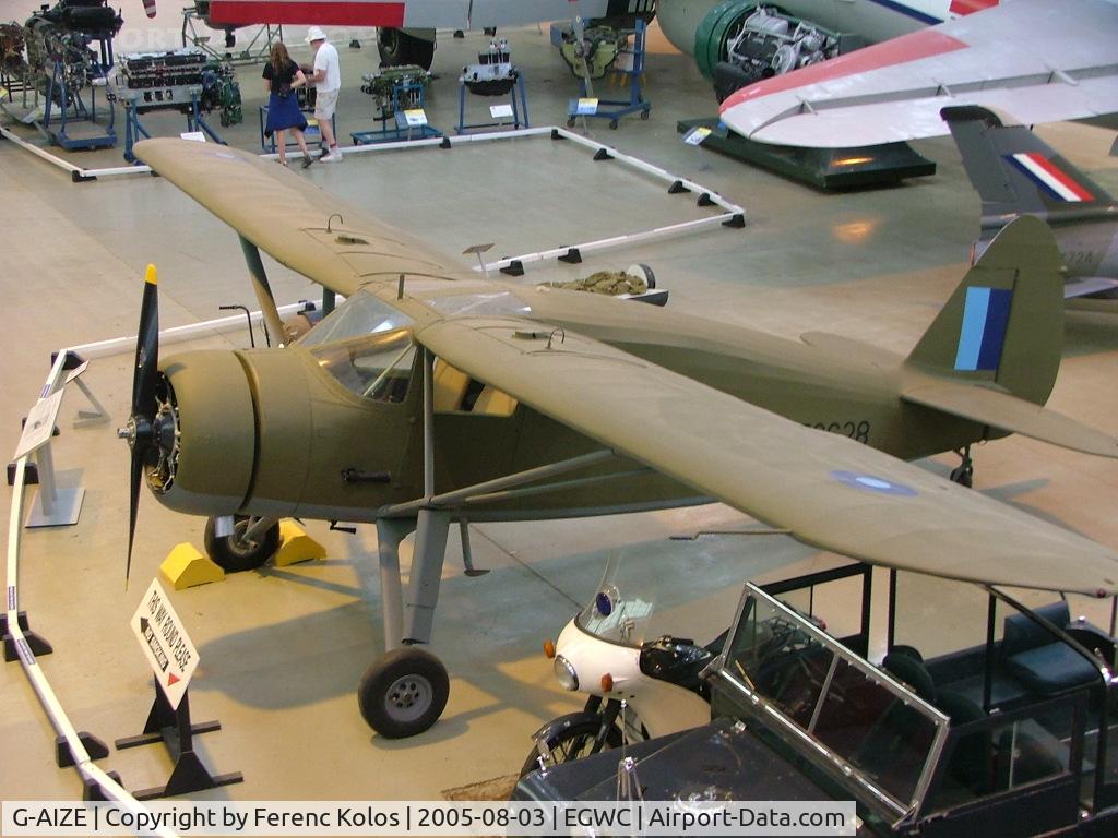 G-AIZE, Fairchild UC-61A Argus II (24W-41A) C/N 565, Museum