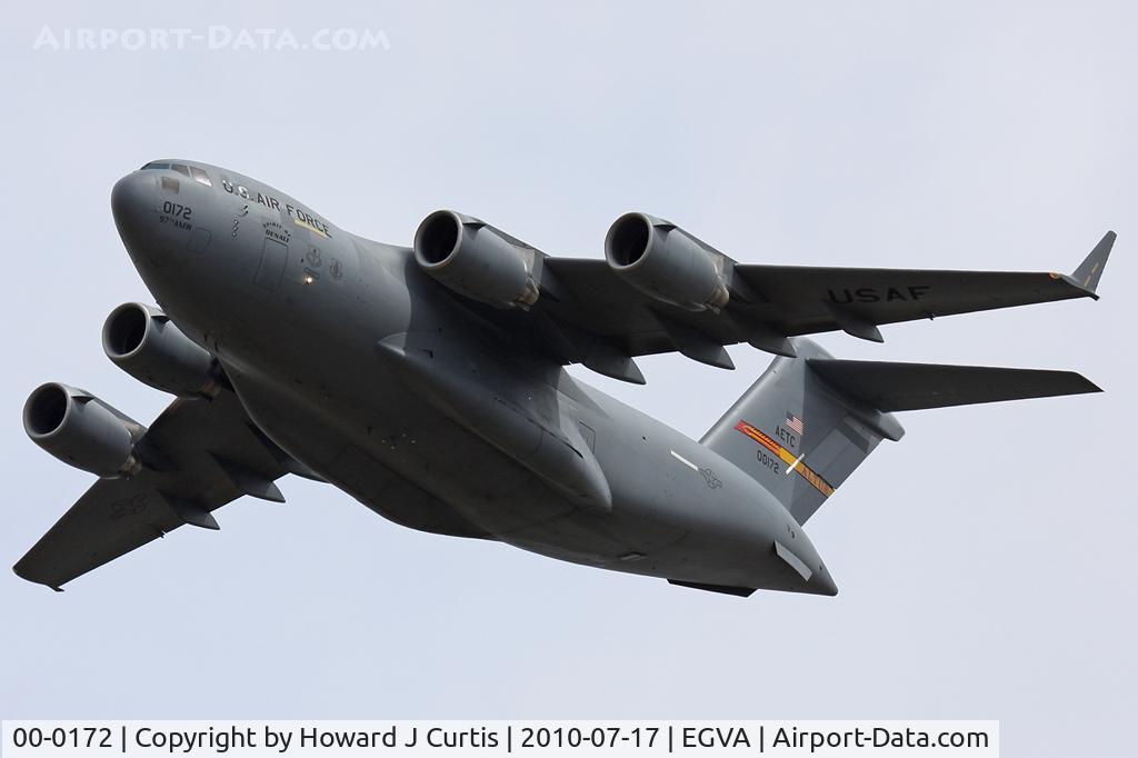 00-0172, 2001 Boeing C-17A Globemaster III C/N P-72, At the Royal International Air Tattoo.