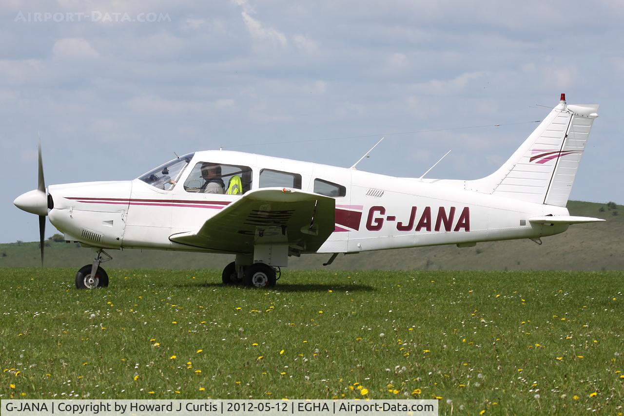G-JANA, 1979 Piper PA-28-181 Cherokee Archer II C/N 28-7990483, Privately owned.