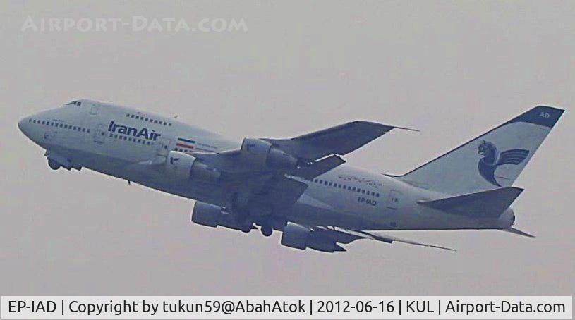 EP-IAD, 1979 Boeing 747SP-86 C/N 21758, Iran Air