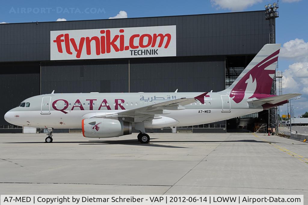 A7-MED, 2009 Airbus A319-133LR C/N 4114, Qatar Government Airbus 319