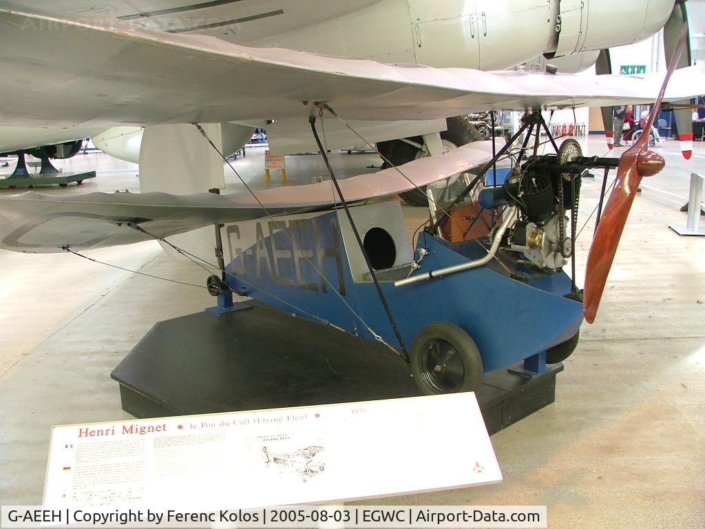 G-AEEH, 1936 Mignet HM.14 Pou-du-Ciel C/N EGD1, Museum