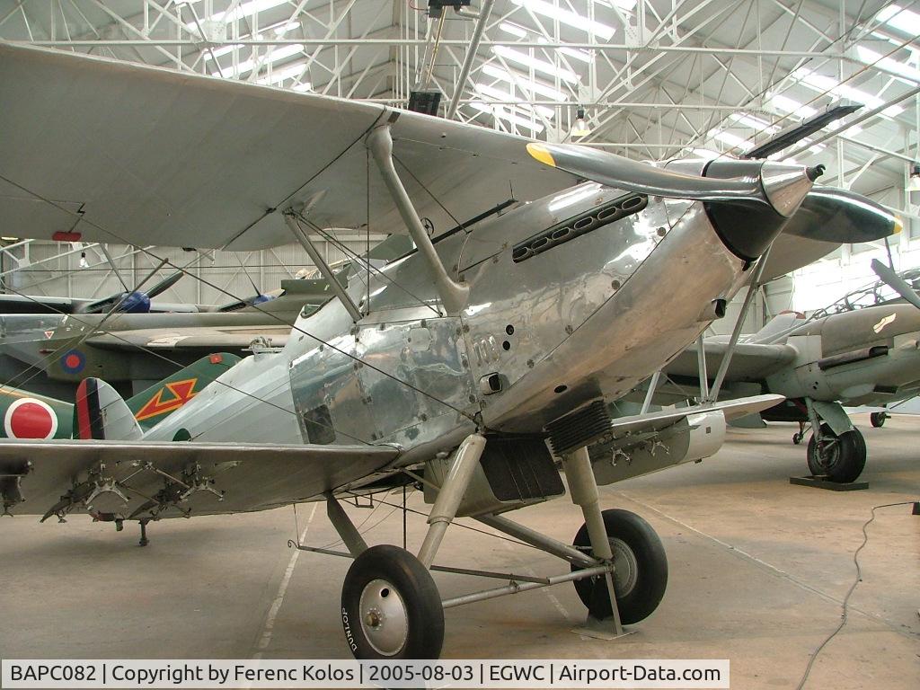 BAPC082, 1937 Hawker Afghan Hind C/N 41H/81899, Museum