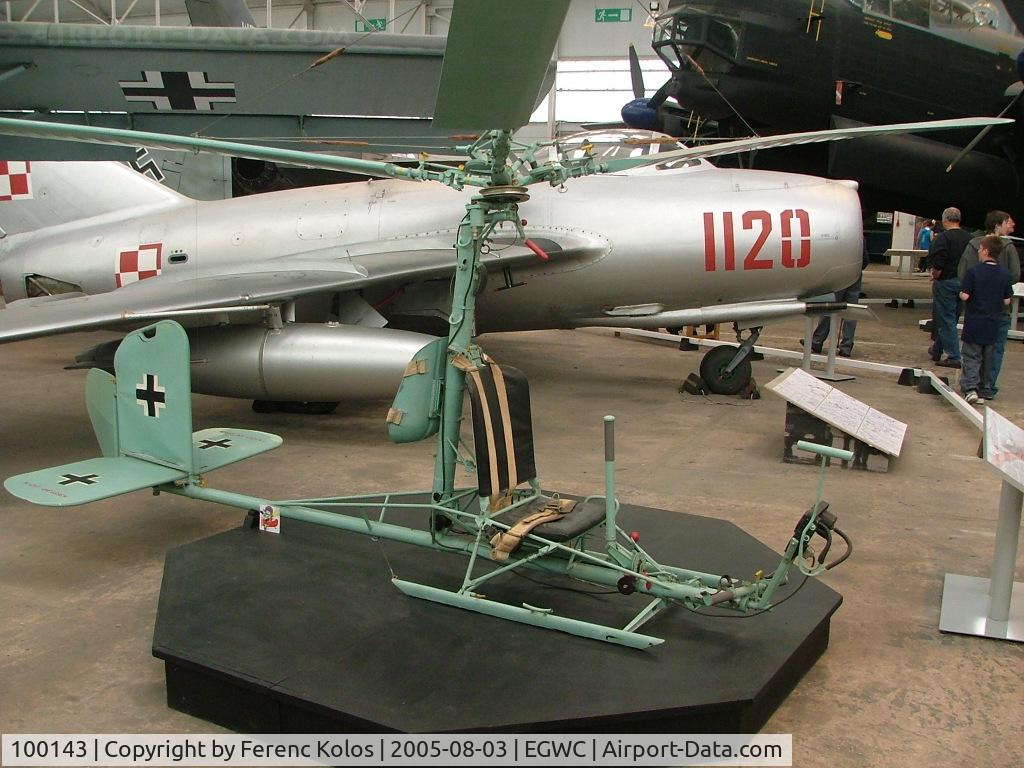 100143, Focke-Achgelis Fa-330A-1 Bachstelze C/N 100143, Museum