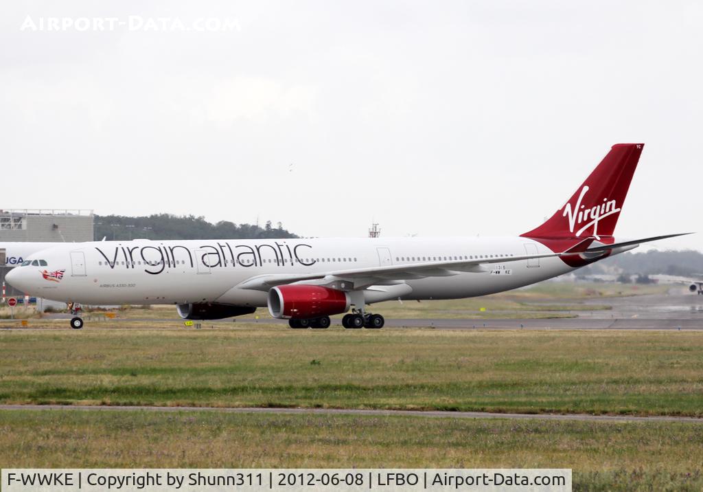 F-WWKE, 2012 Airbus A330-343X C/N 1315, C/n 1315 - To be G-VNYC