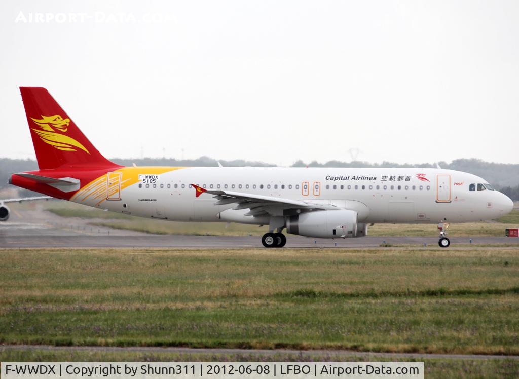 F-WWDX, 2012 Airbus A320-232 C/N 5185, C/n 5185 - To be B-6898