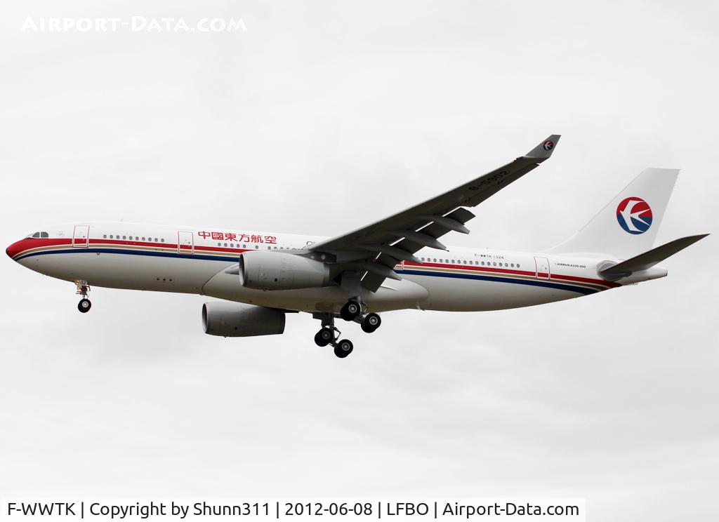 F-WWTK, 2012 Airbus A330-243 C/N 1324, C/n 1324 - To be B-5902
