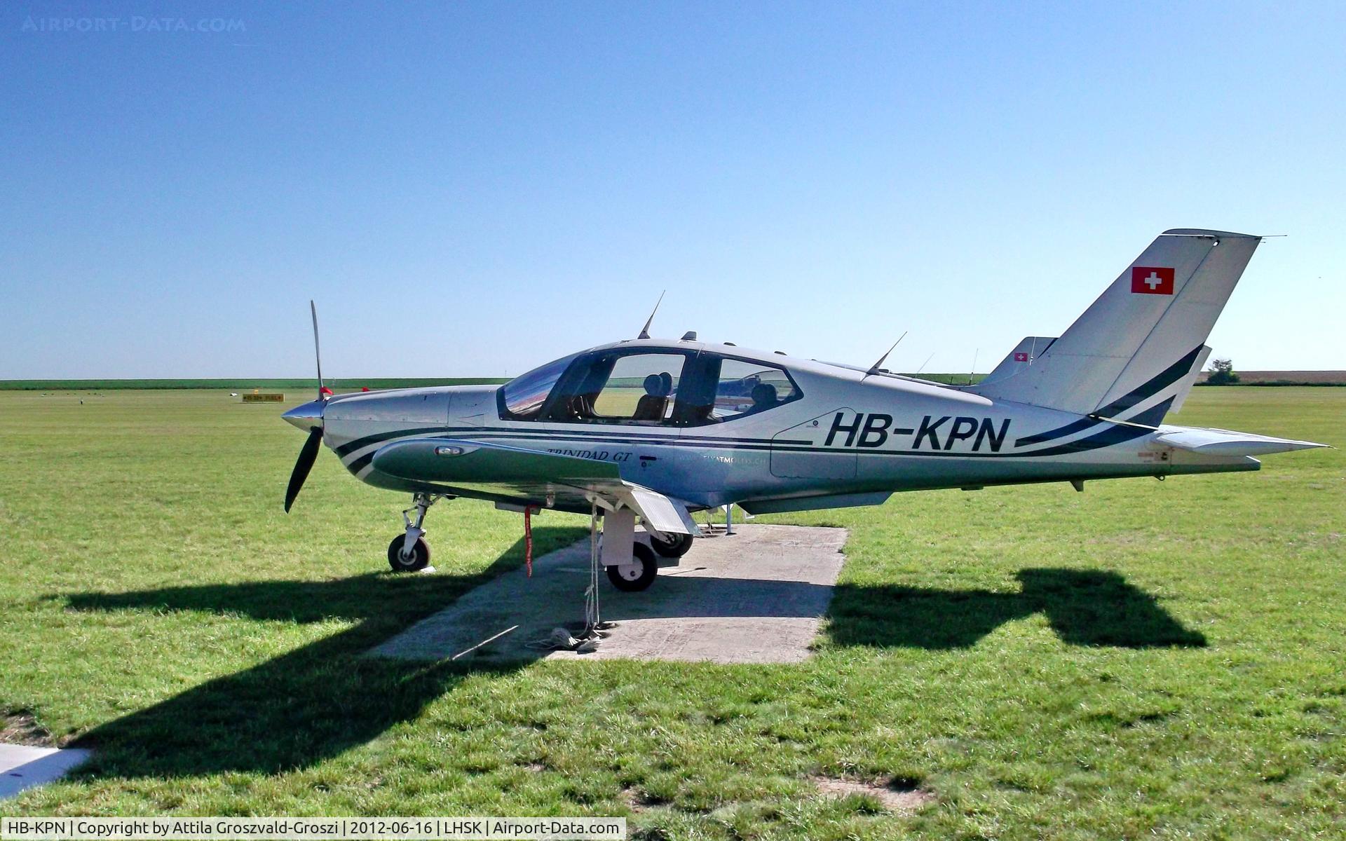 HB-KPN, 2002 Socata TB-20 Trinidad C/N 2177, Siofok-Kiliti Airport - Hungary