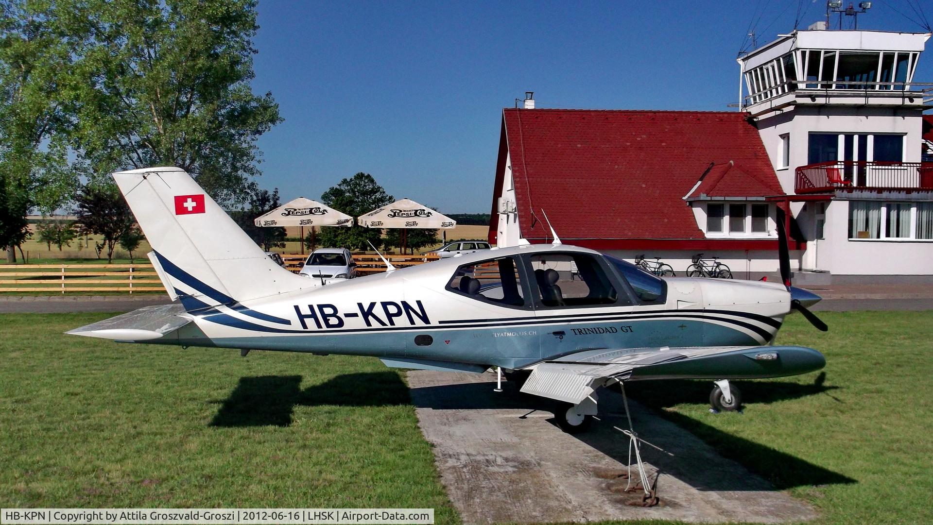 HB-KPN, 2002 Socata TB-20 Trinidad C/N 2177, Siofok-Kiliti Airport - Hungary