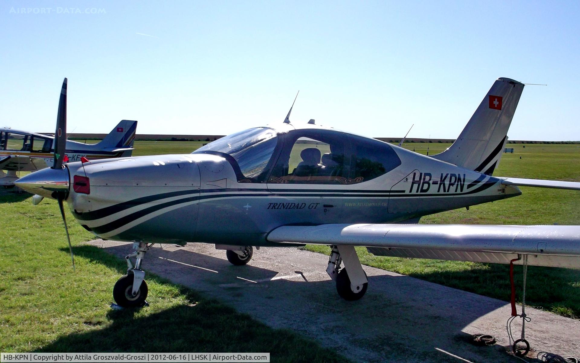 HB-KPN, 2002 Socata TB-20 Trinidad C/N 2177, Siofok-Kiliti Airport - Hungary