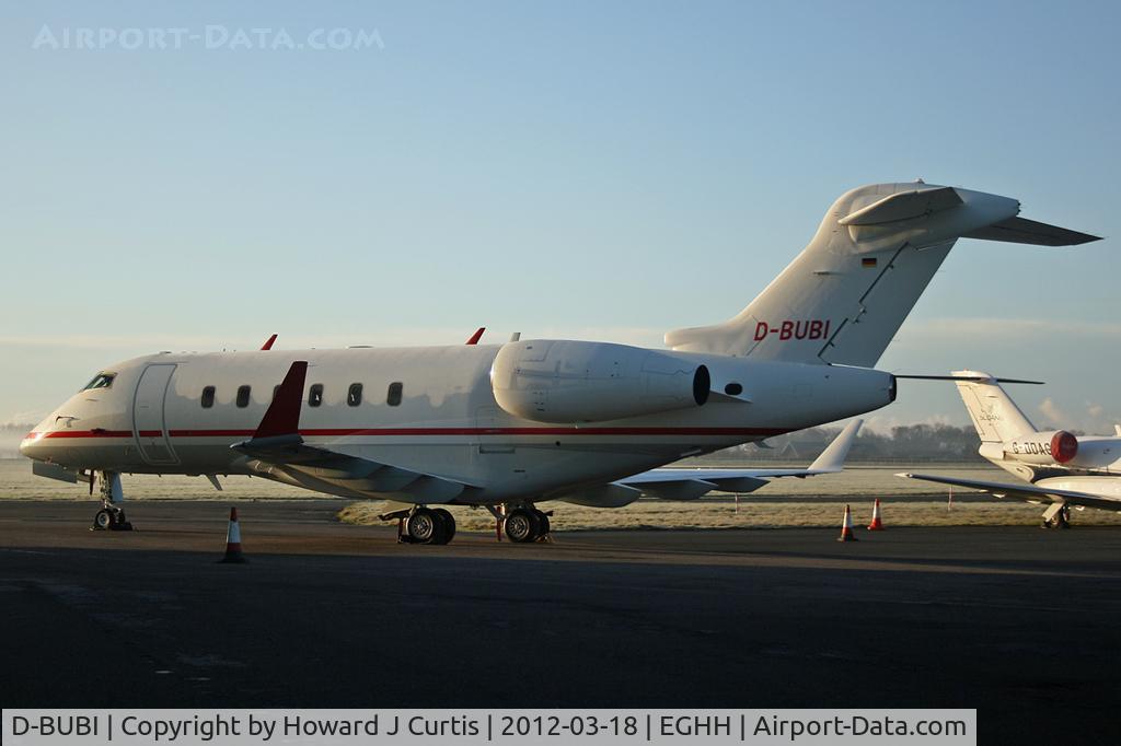 D-BUBI, 2007 Bombardier Challenger 300 (BD-100-1A10) C/N 20145, Captured in the early morning light.