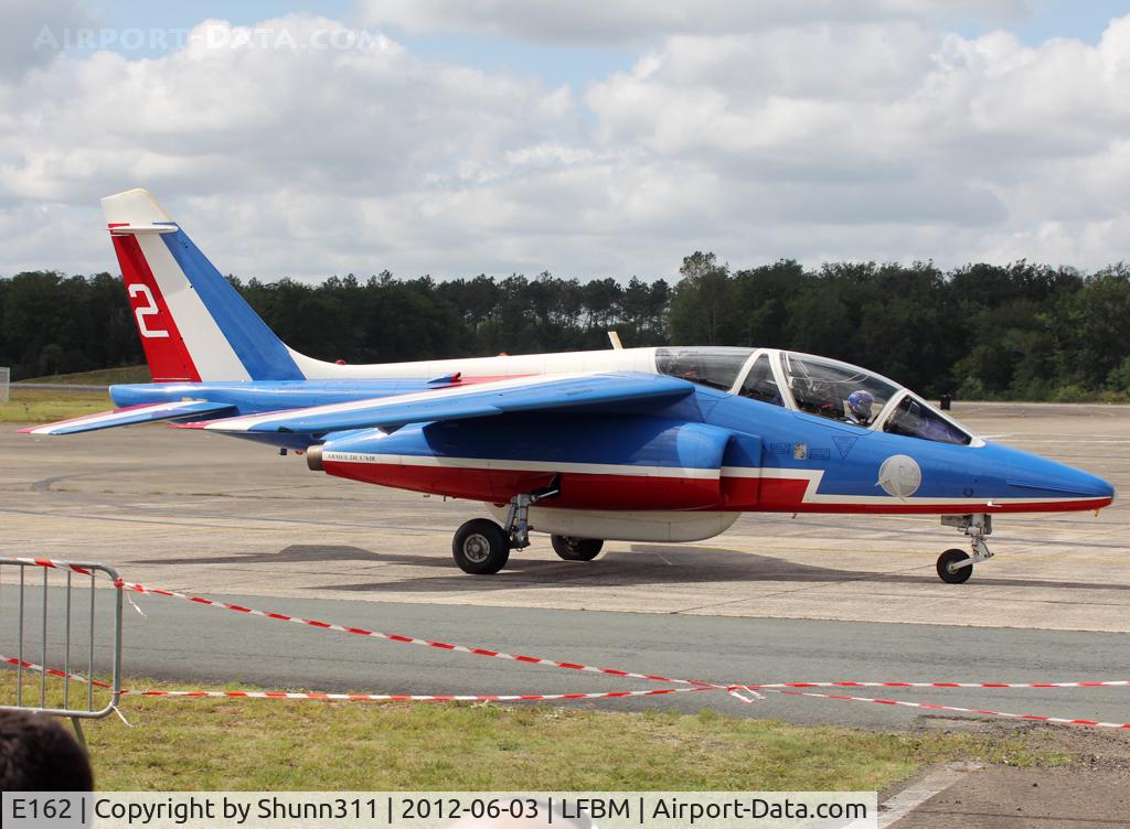 E162, Dassault-Dornier Alpha Jet E C/N E162, Demo flight during LFBM Open Day 2012