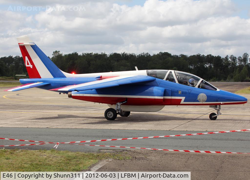 E46, Dassault-Dornier Alpha Jet E C/N E46, Demo flight during LFBM Open Day 2012