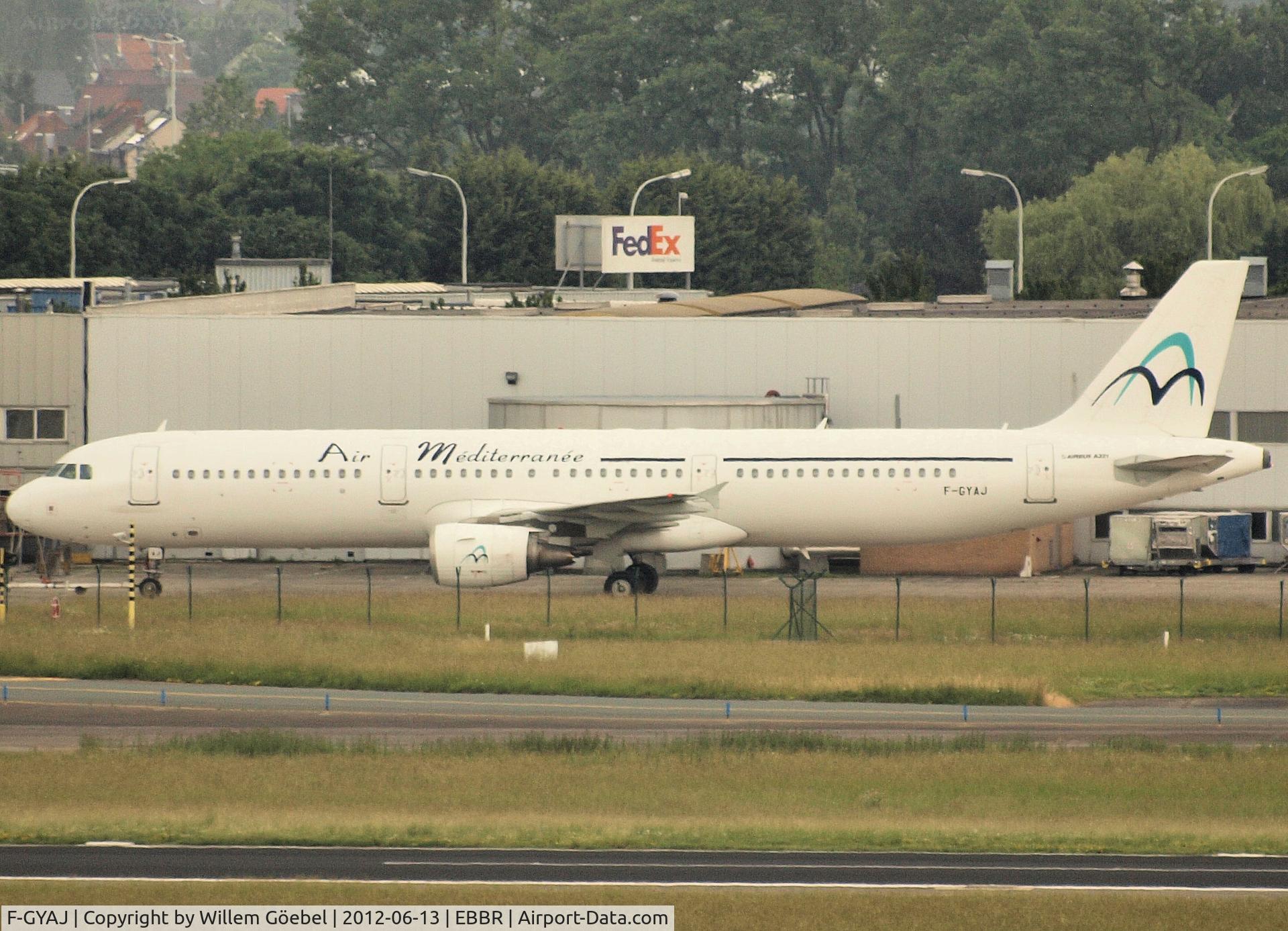 F-GYAJ, 2006 Airbus A321-211 C/N 2707, Parking on Brussel Airport