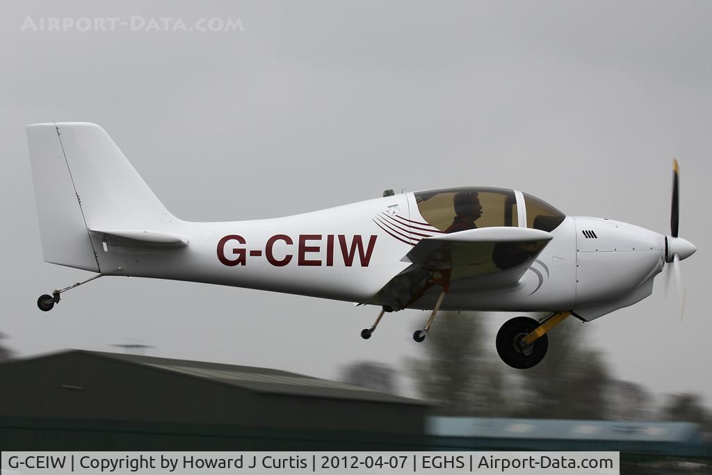 G-CEIW, 2006 Europa Monowheel C/N PFA 247-12707, Privately owned. At the LAA fly-in here.