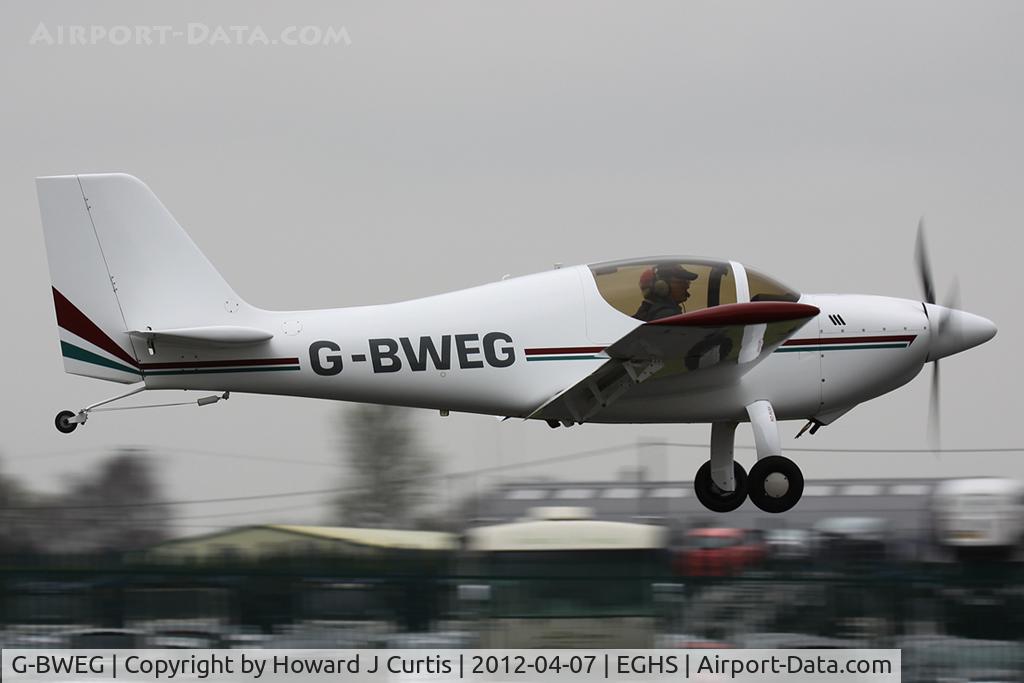 G-BWEG, 1997 Europa Tri-Gear C/N PFA 247-12600, Privately owned. At the LAA fly-in here.