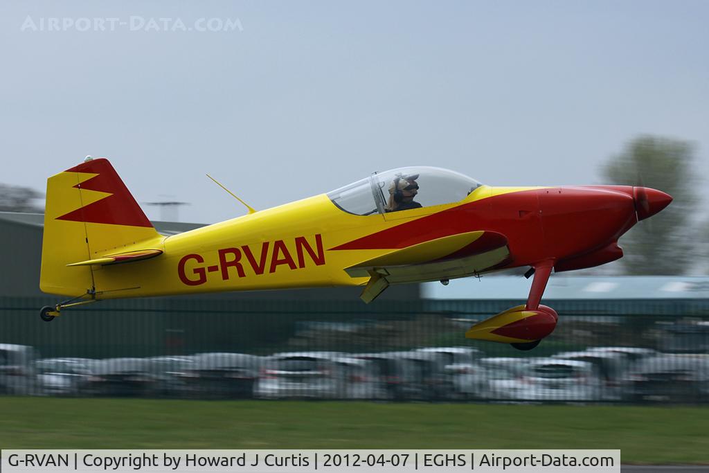 G-RVAN, 1998 Vans RV-6 C/N PFA 181-12657, Privately owned. At the LAA fly-in here.