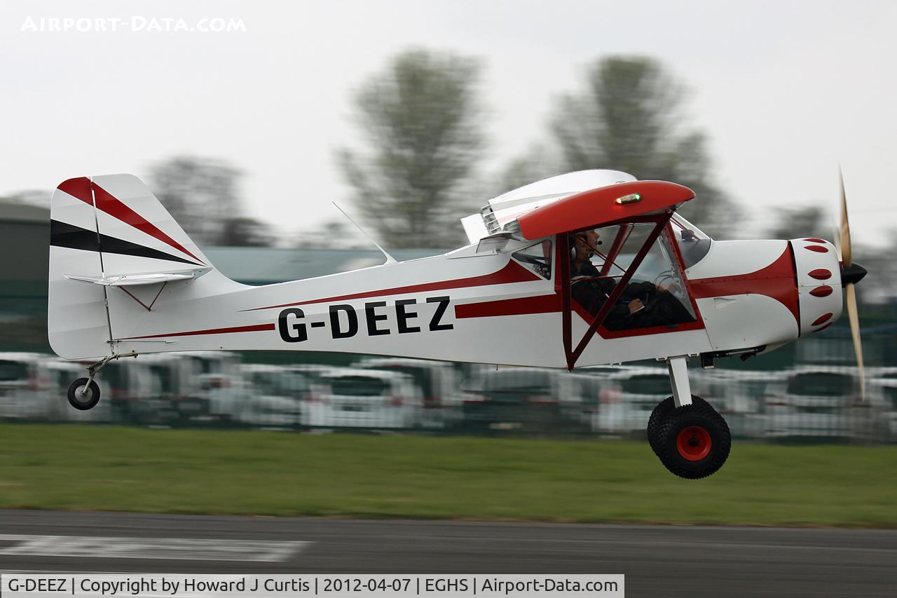 G-DEEZ, 1990 Denney Kitfox Mk3 C/N 931, Privately owned. At the LAA fly-in here.