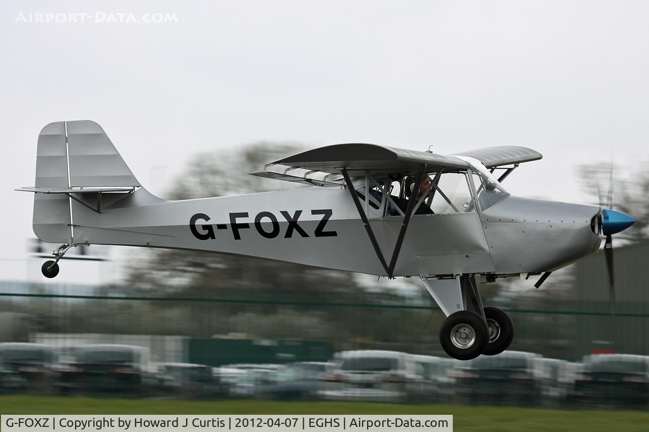 G-FOXZ, 2004 Denney Kitfox C/N PFA 172-11834, Privately owned. At the LAA fly-in here.