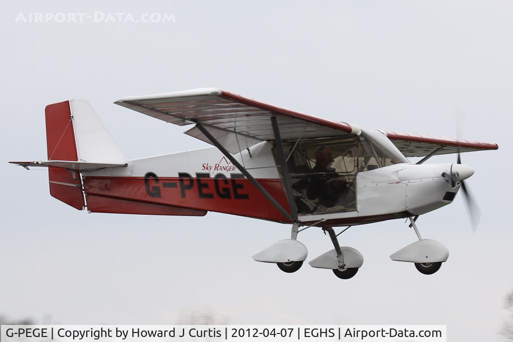 G-PEGE, 2006 Skyranger 912(2) C/N BMAA/HB/479, Privately owned. At the LAA fly-in here.