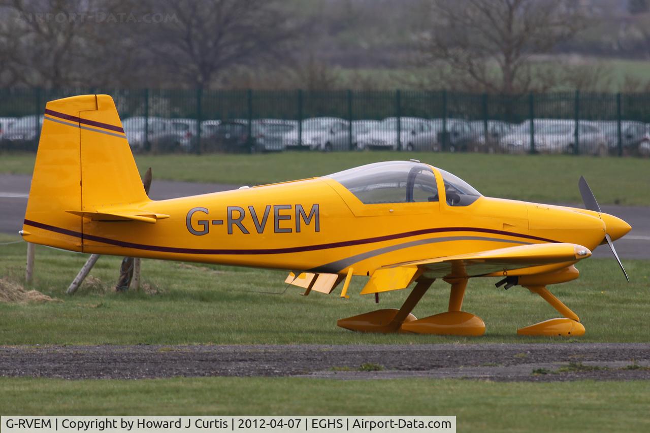 G-RVEM, 2002 Vans RV-7A C/N PFA 323-13868, Privately owned. At the LAA fly-in here. A resident here.