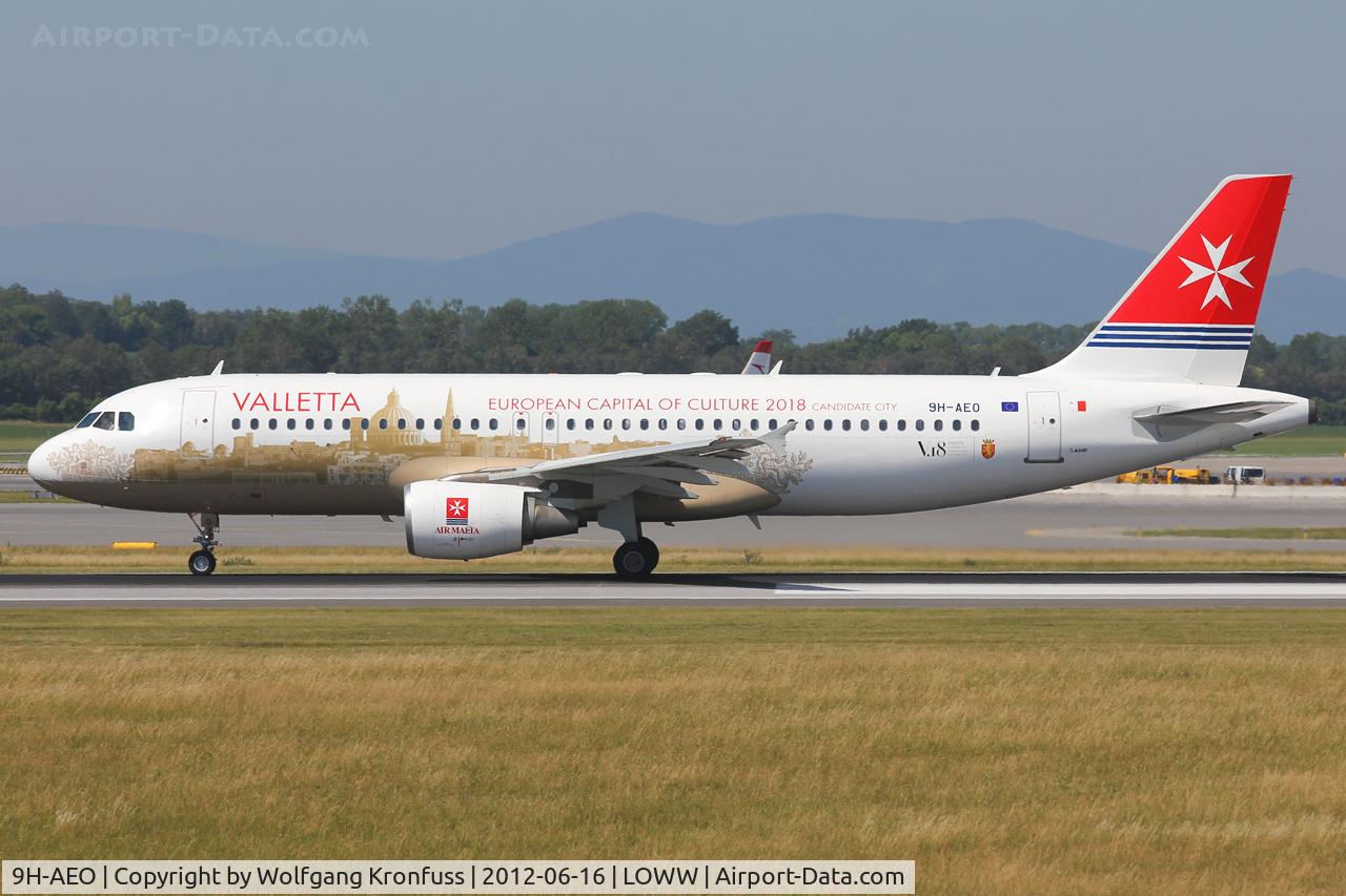 9H-AEO, 2006 Airbus A320-214 C/N 2768, Air Malta