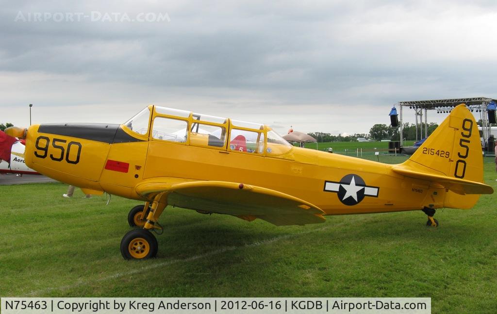 N75463, 1943 Fairchild M-62A-4 C/N T42-4299, 2012 Ray Fagen Memorial Airshow