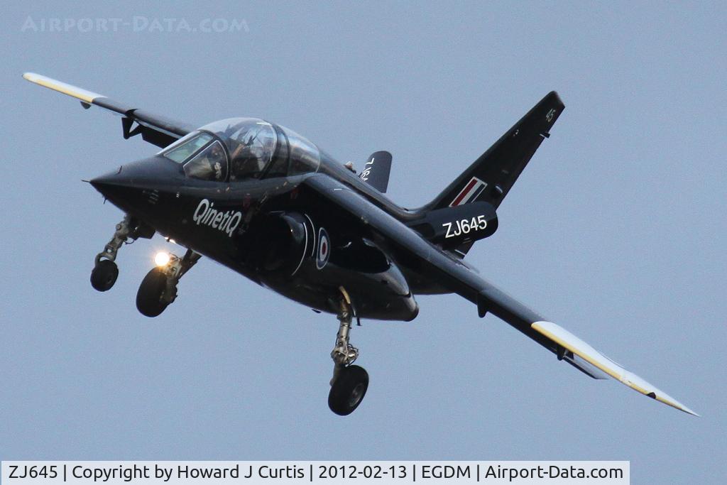 ZJ645, Dassault-Dornier Alpha Jet A C/N 0162, Operated by QinetiQ.