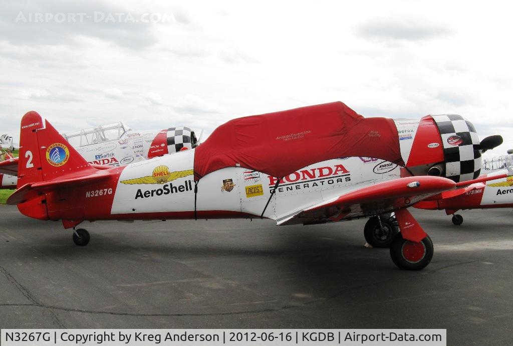N3267G, 1943 North American SNJ-5 Texan C/N 88-15114, 2012 Ray Fagen Memorial Airshow
