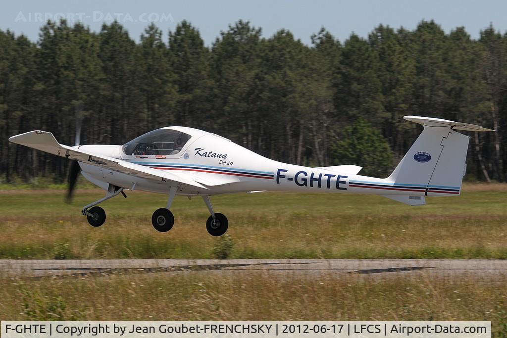 F-GHTE, Diamond DA-20A-1-100 Katana C/N 10257, AEROPILOT SARL take off