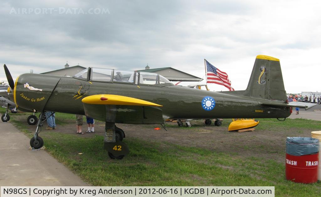 N98GS, 1976 Nanchang CJ-6A C/N 2751242, 2012 Ray Fagen Memorial Airshow