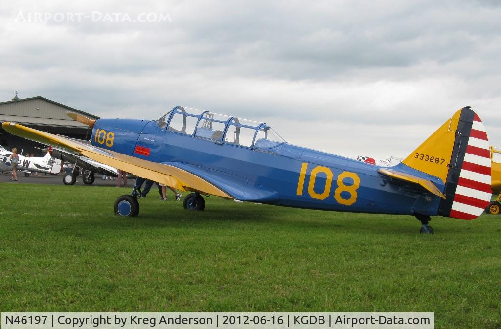 N46197, Fairchild M-62A C/N T43-7272, 2012 Ray Fagen Memorial Airshow