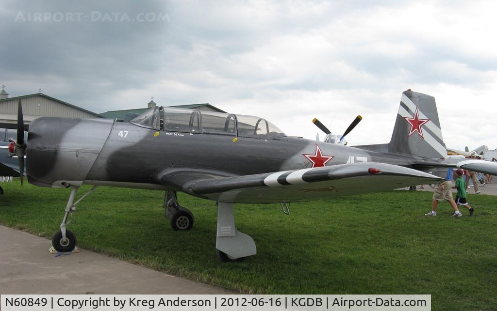 N60849, Nanchang CJ-6 C/N 3051213, 2012 Ray Fagen Memorial Airshow