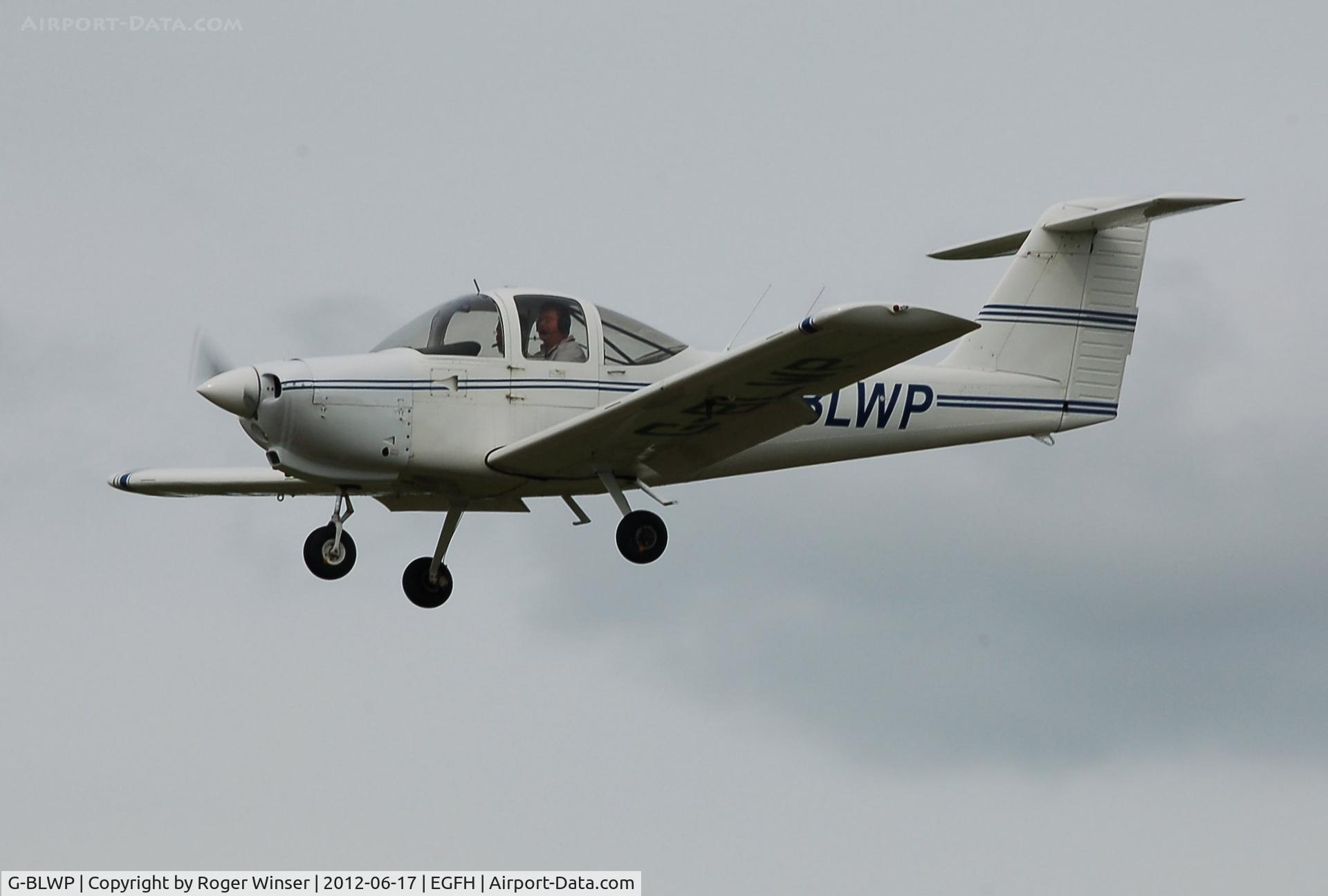 G-BLWP, 1978 Piper PA-38-112 Tomahawk Tomahawk C/N 38-78A0367, Resident Tomahawk operated by Cambrian Flying Club.