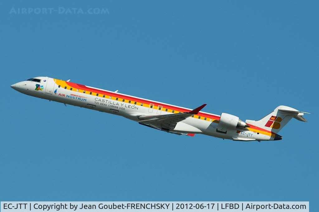 EC-JTT, 2006 Bombardier CRJ-900 (CL-600-2D24) C/N 15074, take 05 to Madrid