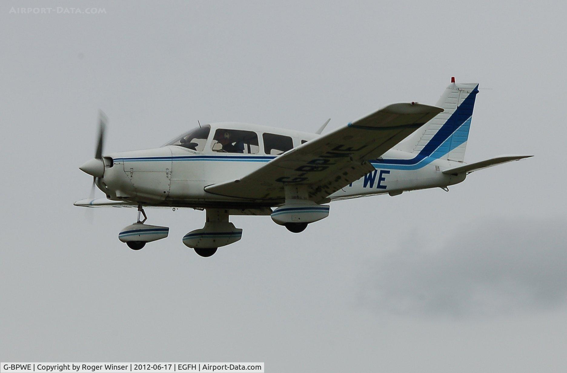 G-BPWE, 1981 Piper PA-28-161 Cherokee Warrior II C/N 28-8116143, Resident Cherokee Warrior 11.