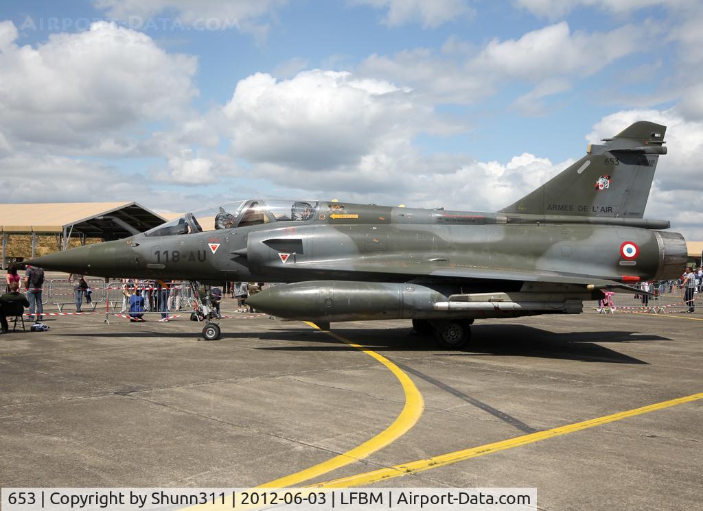 653, Dassault Mirage 2000D C/N 653, Used as static display during LFBM Open Day 2012