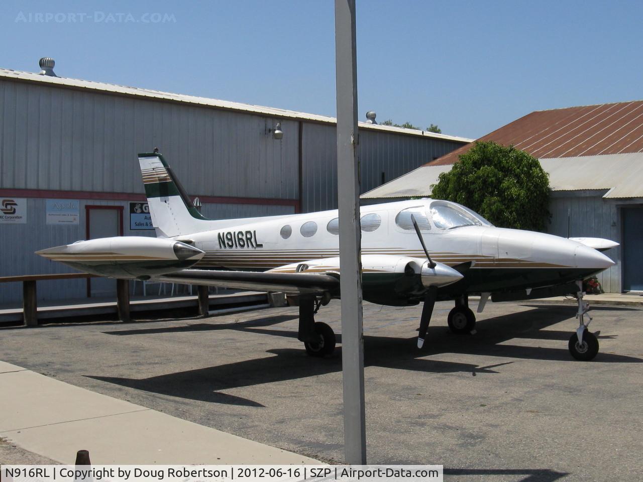 N916RL, 1972 Cessna 340 C/N 340-0089, 1972 Cessna 340, two Continental TSIO-520-K 285 Hp each, turbocharged and pressurized. With Micro Aerodynamics vortex generators installed.