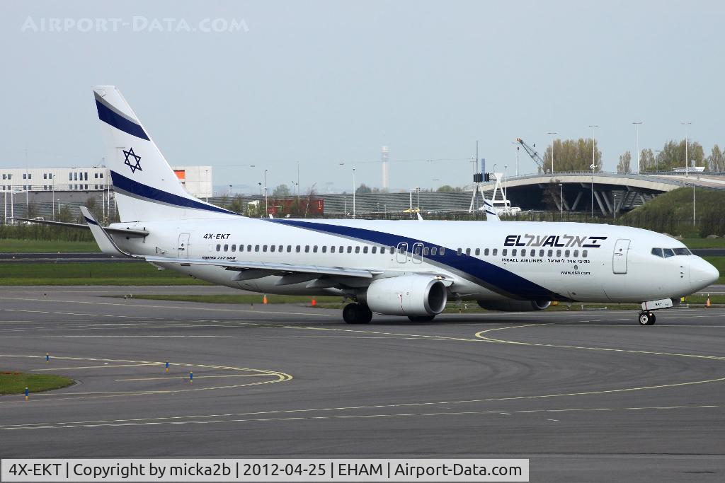 4X-EKT, 2006 Boeing 737-8BK C/N 33030, Taxiing