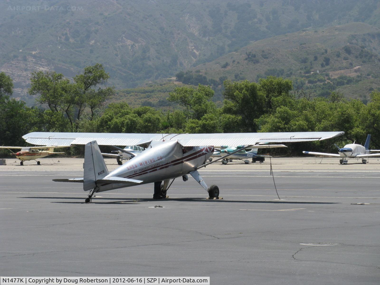 N1477K, 1946 Luscombe 8A C/N 4204, 1946 Luscombe 8A, Continental A&C85 85 Hp, this aircraft has an interesting history-Alaska Gold Mining and Idaho Back Country flying