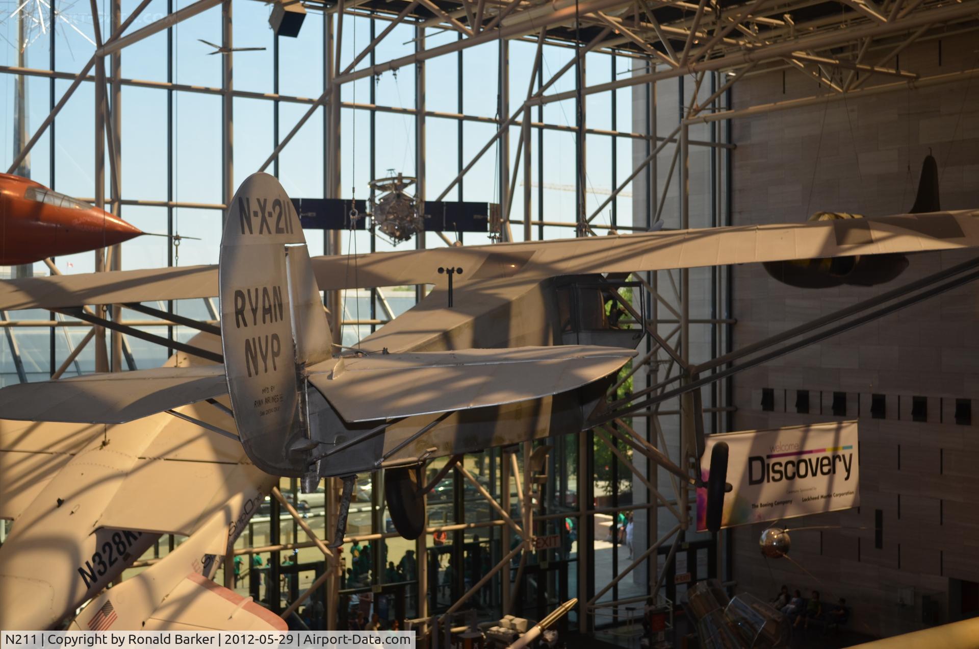 N211, 1927 Ryan NYP C/N 1, Air and Space Museum