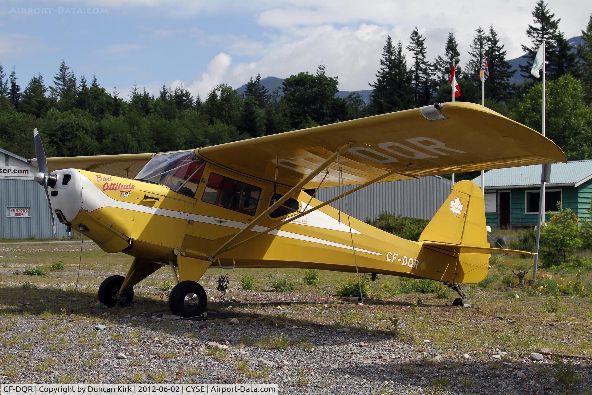 CF-DQR, 1946 Fleet 80X Canuck C/N 070X, Nice old Fleet