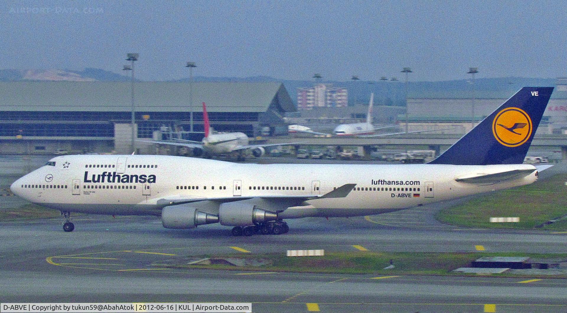 D-ABVE, 1990 Boeing 747-430 C/N 24741, Lufthansa