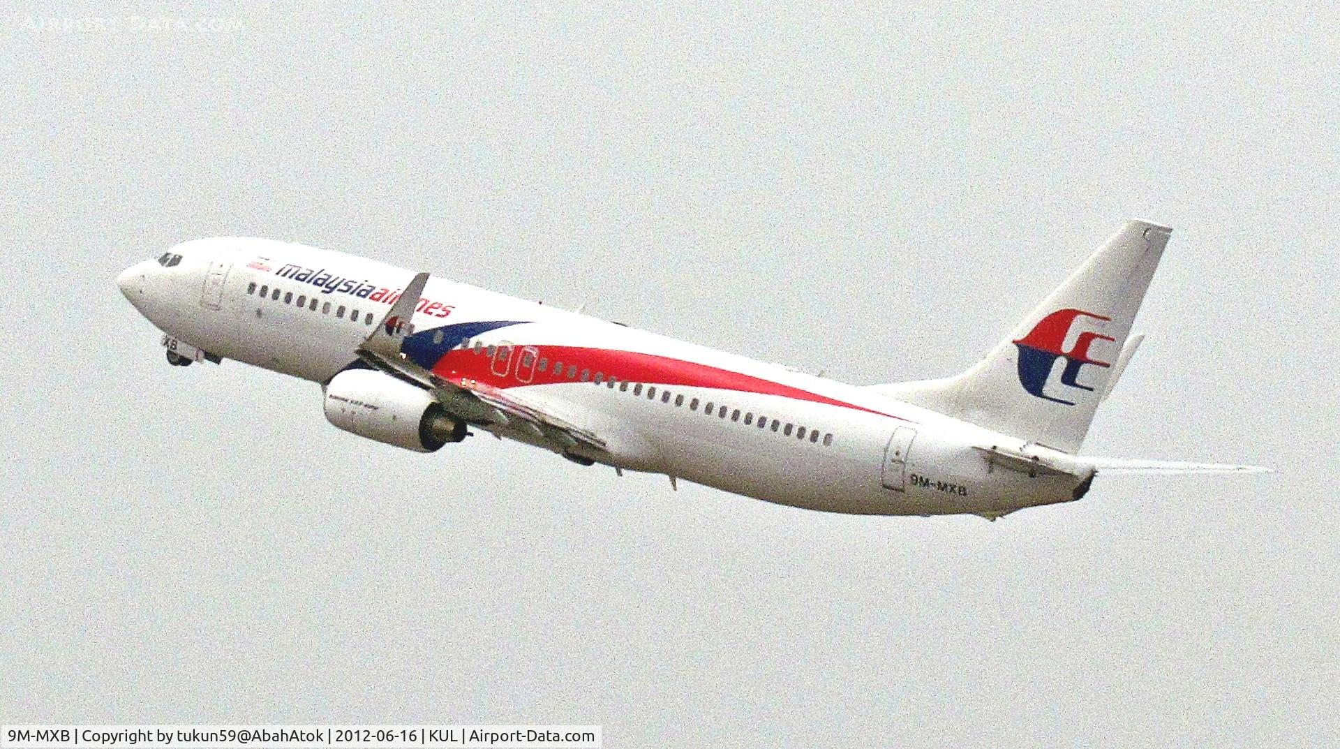 9M-MXB, 2010 Boeing 737-8H6 C/N 40129, Malaysia Airlines