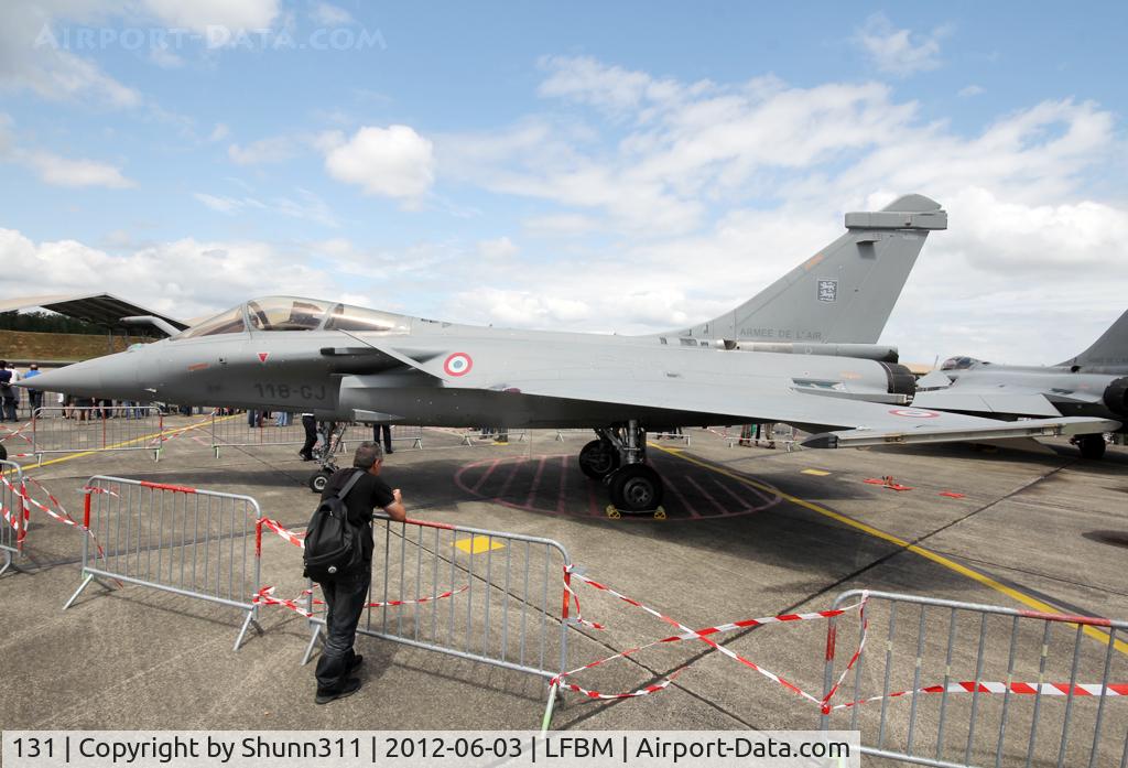 131, 2012 Dassault Rafale C C/N 131, Displayed during LFBM Open Day 2012