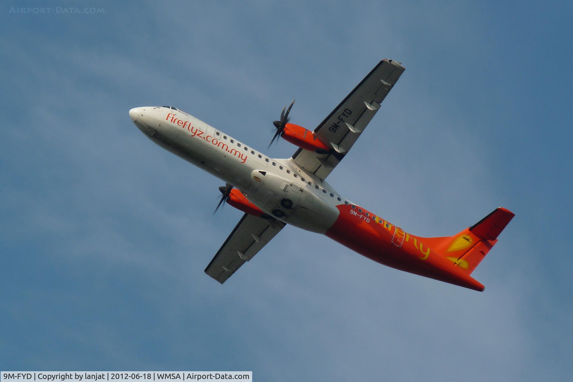 9M-FYD, 2008 ATR 72-212A C/N 830, Seeing Depart