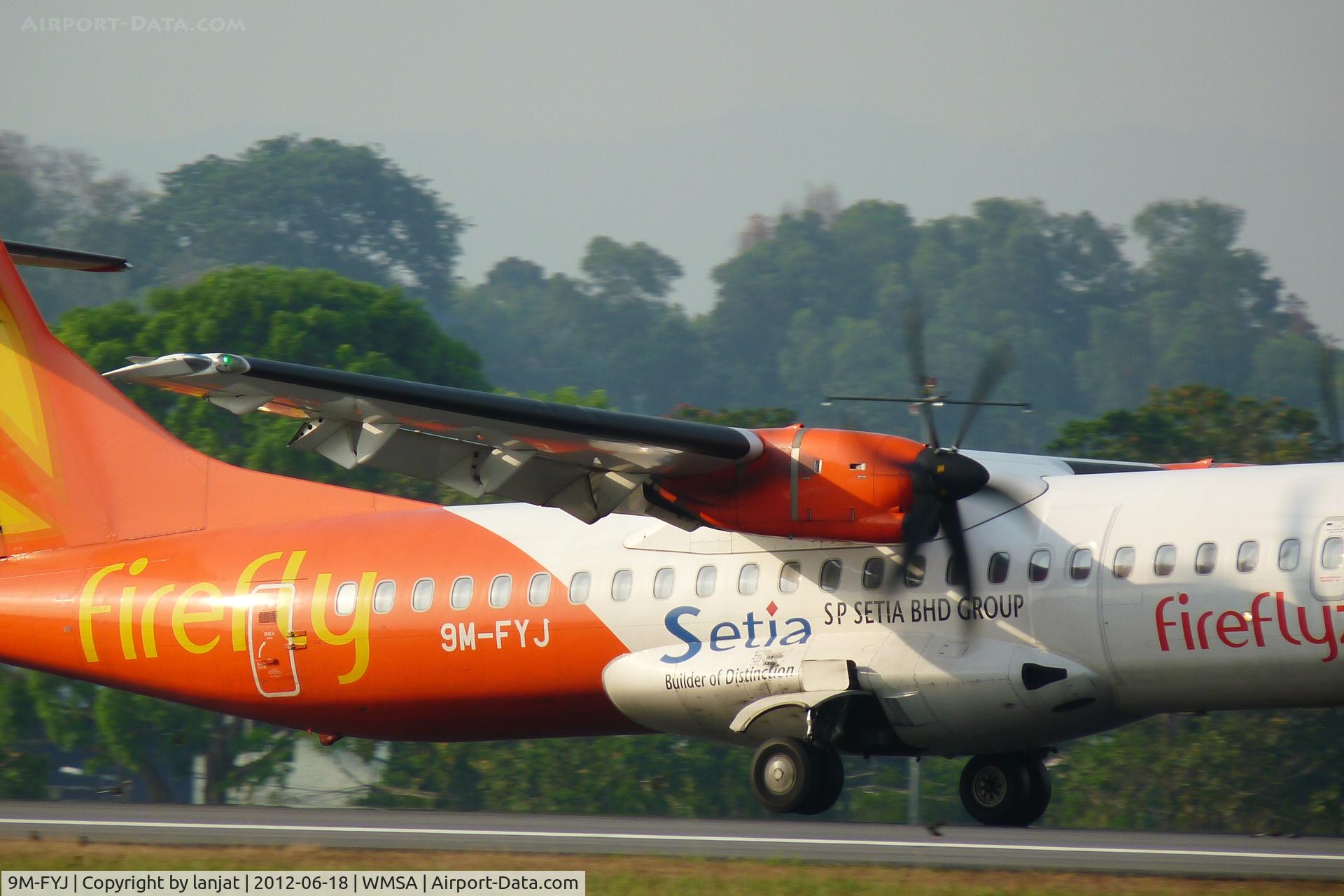 9M-FYJ, 2011 ATR 72-212A C/N 941, Close Up