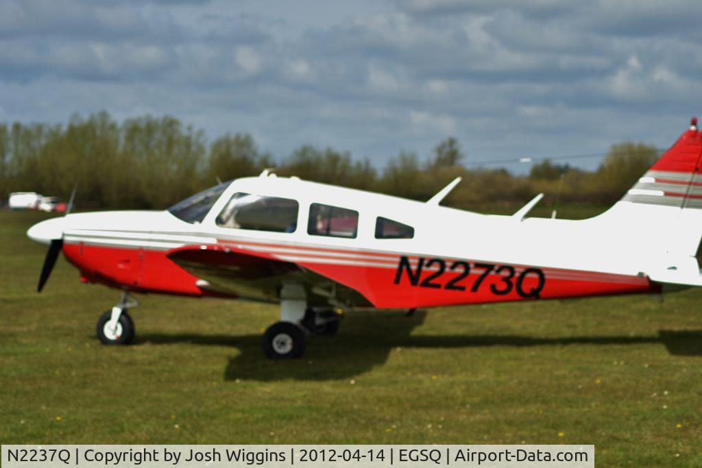 N2237Q, 1979 Piper PA-28-236 Dakota C/N 28-7911107, N2237Q into Clacton 14-4-12