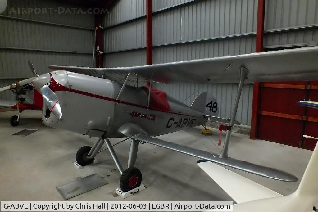 G-ABVE, 1932 Arrow Active 2 C/N 2, at Breighton Aerodrome, North Yorkshire