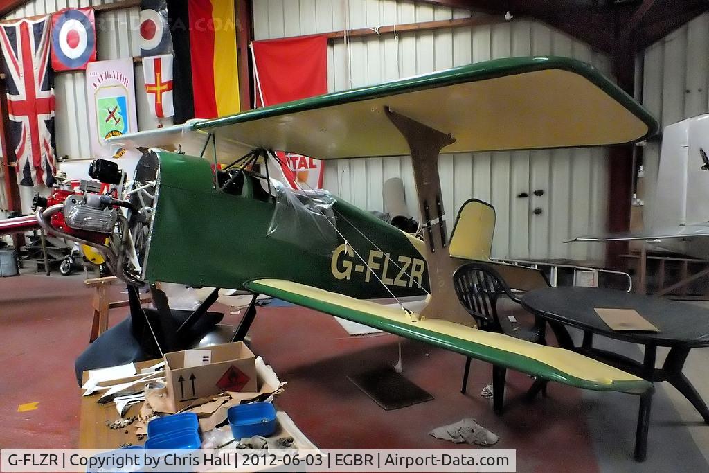 G-FLZR, 2001 Staaken Z-21 Flitzer C/N PFA 223-13219, at Breighton Aerodrome, North Yorkshire